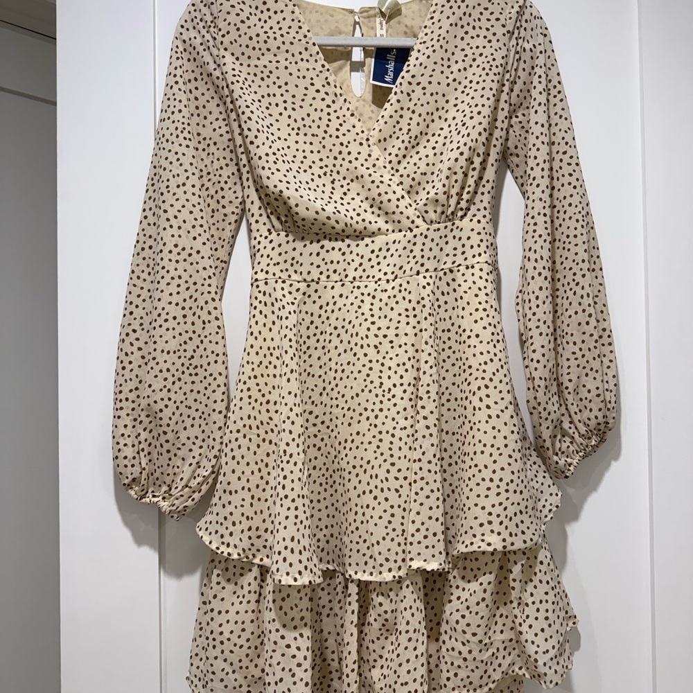Polka Dot layered dress